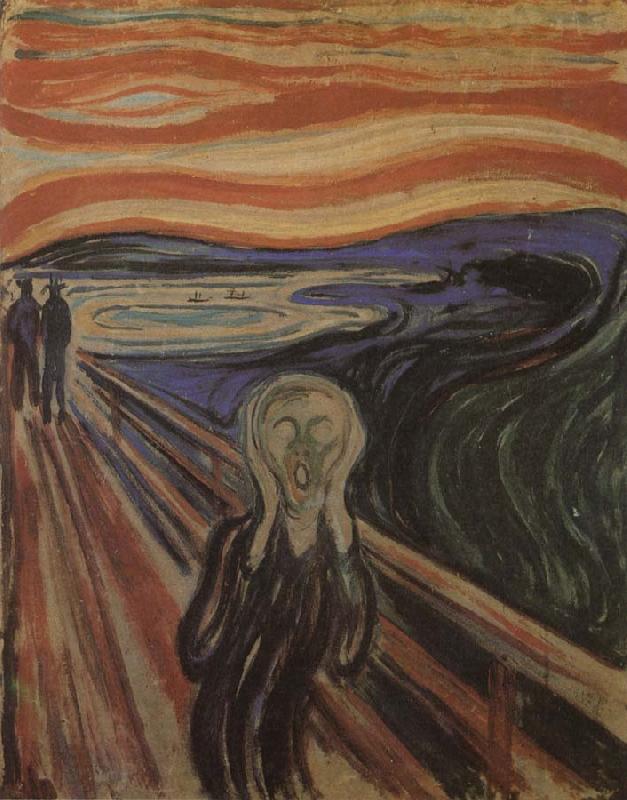 Edvard Munch Whoop oil painting image